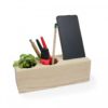 Organisateur de bureau goodies personnalisable à offrir comme cadeau d'entreprise pour ranger téléphone et crayons et fourni avec sachet de graines
