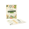 Sachet de graines en papier végétal 100x150 mm, support de communication personnalisable, zéro déchet, léger et valorisant les déchets agro-alimentaires. Idéal comme objet publicitaire écologique pour des campagnes en masse.