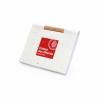 Bloc-note papier graines personnalisable pour cadeaux d'affaires, avec mini crayon, fabriqué en France pour eco branding.
