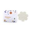 Photo d'un étui confettis papier graines personnalisable en forme de fleur, idéal pour des goodies originaux et eco branding.
