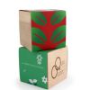 Cube bois graines, cadeau d'entreprise écologique personnalisable