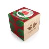 Cube bois graines, cadeau d'entreprise écologique personnalisable