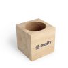 Cube bois graines, cadeau d'entreprise écologique personnalisable