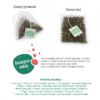 Coffret Collection Thé-Tisane personnalisable en quadrichromie, goodie RSE écologique pour campagnes de communication, présenté avec sachets de thé bio français.