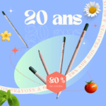 Remise de -20% sur le crayon à graines à l'occasion des 20 ans d'Idées Nature